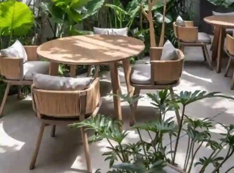 Bhoomann Anahata Farms Sit out area