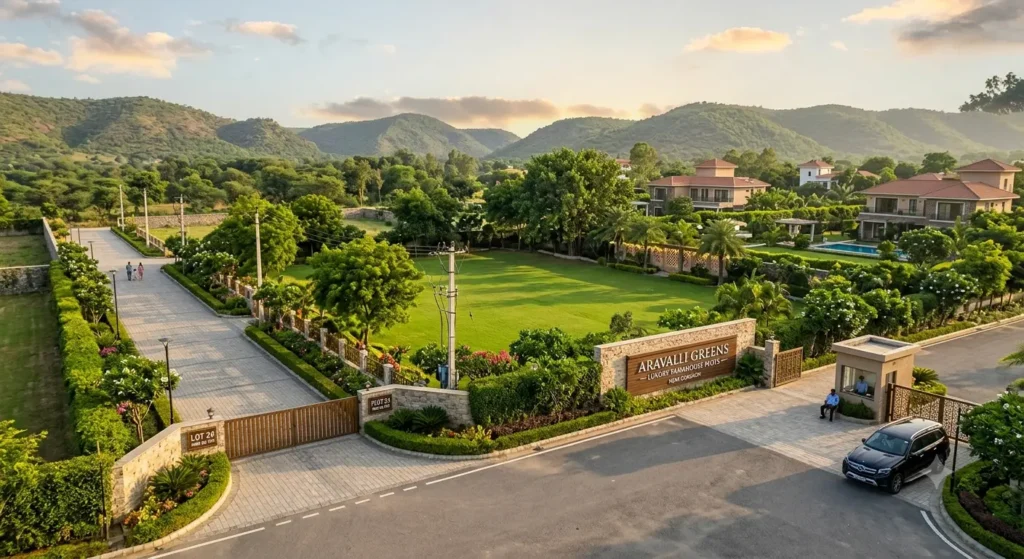 luxury farmhouse plots near gurgaon