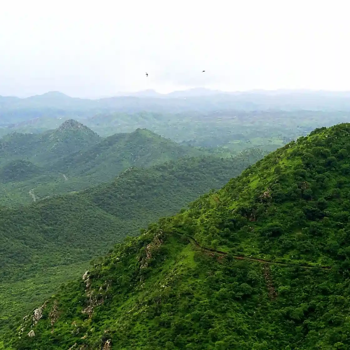 naugaon aravalli view aerial